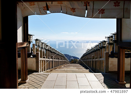 [Shodoshima] Nishino Takiryuji Temple, commonly known as "Tenku Sacred Ground" 47981897