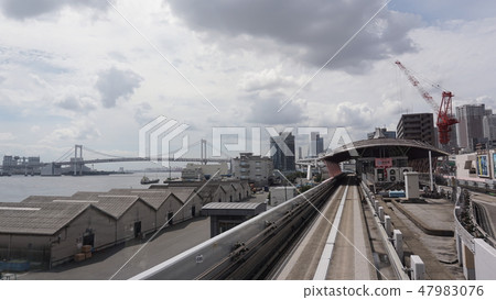 Hinode Station. Best feature of the Yurikamome Hinode Station. Best feature of the Yurikamome 47983076