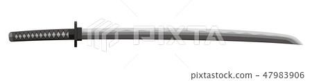 Japanese Sword illustration (Samurai / Samurai) 47983906