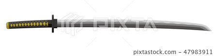 Japanese Sword illustration (Samurai / Samurai) 47983911