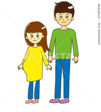 A couple standing A couple standing 47985696