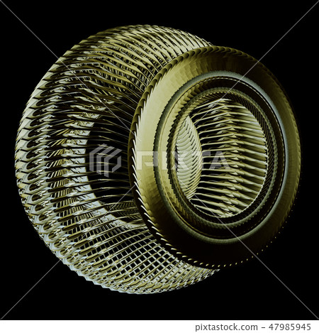 Latticed Steel Industrial Connector Isolated Latticed Steel Industrial Connector Isolated 47985945