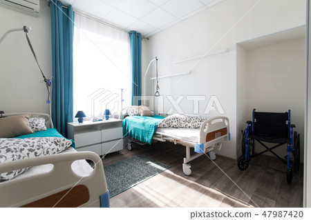 The interior room of a nursing home The interior room of a nursing home 47987420