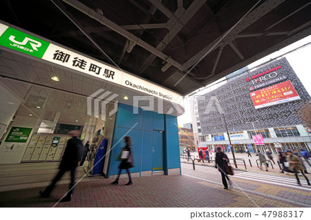 View of Tokyo's cityscape in Japan Okachimachi station etc. 47988317