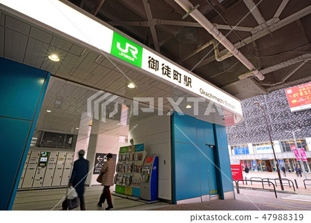 View of Tokyo's cityscape in Japan Okachimachi station etc. 47988319