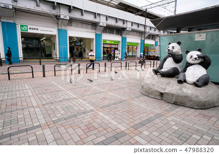 View of Tokyo's cityscape in Japan Okachimachi station etc. 47988320