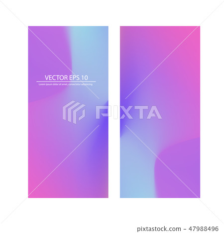 Flyer template header design. Abstract colorful liquid and fluid colors background for poster design 47988496