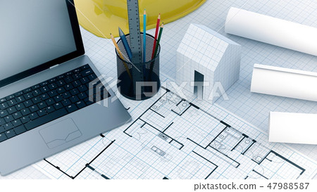 Paper house structural and Architecture Concept 47988587