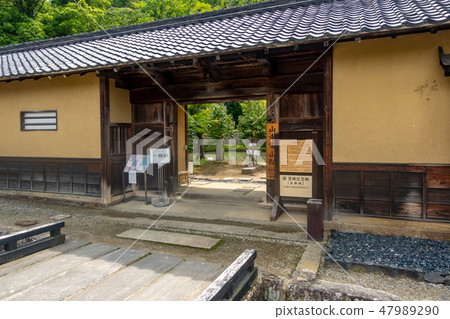 Samurai Yashiki Yamadera Tsunoyama Mansion Nagayamon 47989290