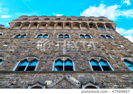 Palazzo Vecchio or Palazzo della Signoria in Florence, Italy. Palazzo Vecchio or Palazzo della Signoria in Florence, Italy. 47989667