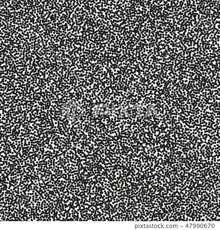 Pointillism high density seamless dots pattern. Abstract monochrome halftone. Just drop to swatches Pointillism high density seamless dots pattern. Abstract monochrome halftone. Just drop to swatches 47990670