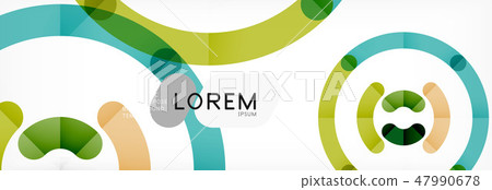 Linear design circle background Linear design circle background 47990678