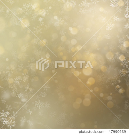 Christmas and New Year golden bokeh background. EPS 10 Christmas and New Year golden bokeh background. EPS 10 47990689