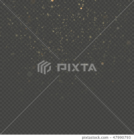 Overlay effect for luxury greeting rich card. Star dust light on transparent background. EPS 10 Overlay effect for luxury greeting rich card. Star dust light on transparent background. EPS 10 47990793
