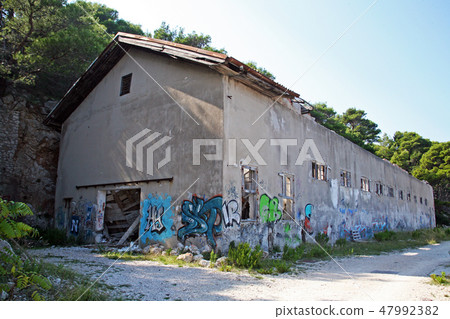 Mali Losinj,Croatia,former JNA army depots,4a 47992382