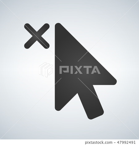 Cursor close element iconfor apps and web Cursor close element iconfor apps and web 47992491