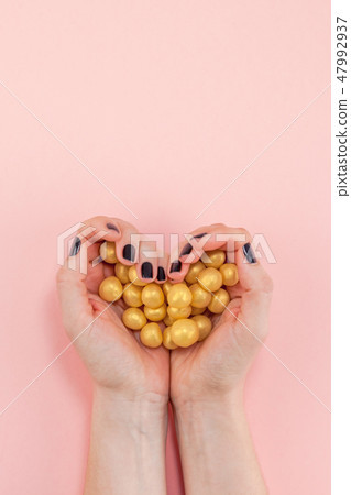 Creative Sweet Valentine Day romantic composition 47992937