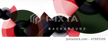 Circular vector abstract background - Stock Illustration [47993509] - PIXTA