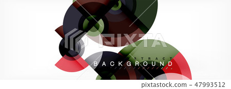 Circular vector abstract background - Stock Illustration [47993512] - PIXTA