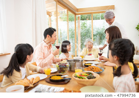 Family Four generations family image 47994736