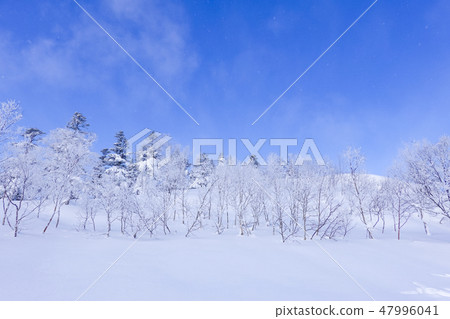 Snowy field and fog ice and wind 3 Snowy field and fog ice and wind 3 47996041