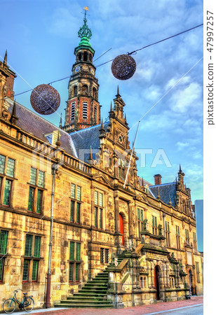 The Stadhuis, the Town Hall of Leiden in the Netherlands 47997257