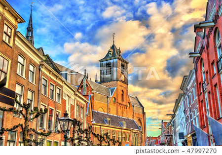 Hooglandse Kerk, a Gothic church in Leiden, the Netherlands 47997270
