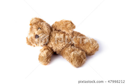 toy teddy bear isolated on white toy teddy bear isolated on white 47998212