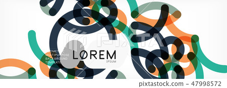 Abstract color lines on white. Modern colorful flow poster wave. Art design for your project Abstract color lines on white. Modern colorful flow poster wave. Art design for your project 47998572