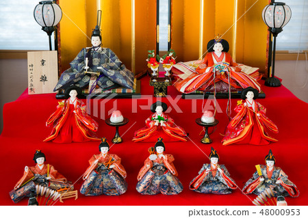 Hinamatsuri Hina娃娃 48000953