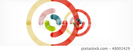 Linear design circle background Linear design circle background 48001429
