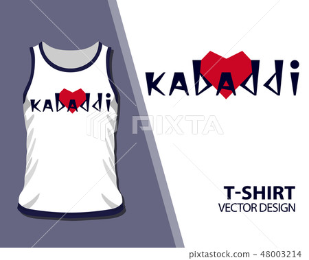 t shirt design kabaddi