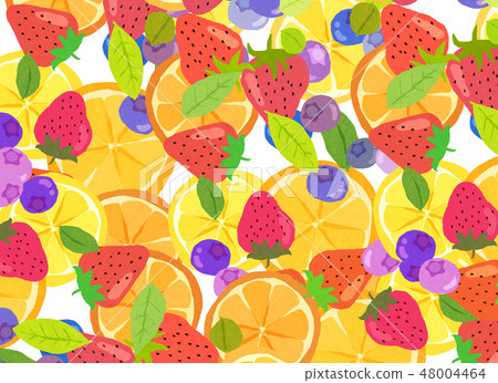 感覺水果拼貼畫 感覺水果拼貼畫 48004464