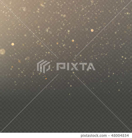 Overlay effect glitter gold light shine effect... - Stock Illustration ...
