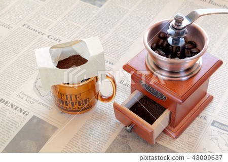 Coffee Coffee Drip Coffee Bean Coffee Bean Hot Coffee Coffee Mill 48009687