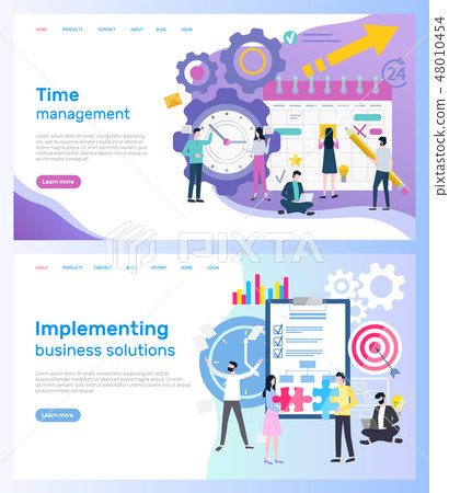 Time Management or Implementing Business Solutions Time Management or Implementing Business Solutions 48010454