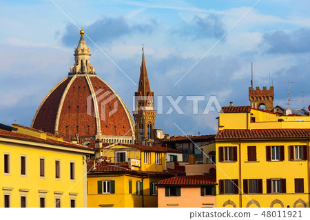 Florence, Italy with Duomo dome 48011921