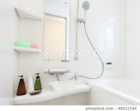 A beautiful unit bath of model house 48012584