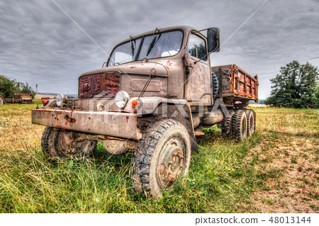 Abandoned Old Rusty Truck Abandoned Old Rusty Truck 48013144