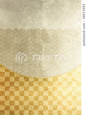 Qinghai Qinghai wave foil gold silver image (background material) 48015993