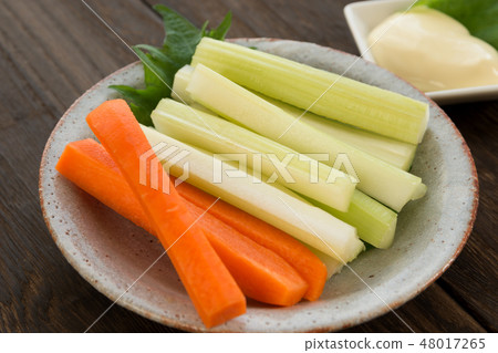 Vegetable stick carrots and celery 48017265