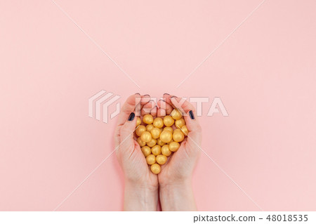 Creative Sweet Valentine Day romantic composition Creative Sweet Valentine Day romantic composition 48018535