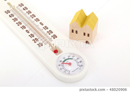 Home and temperature and hygrometer 48020906