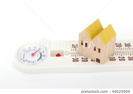 Home and temperature and hygrometer 48020909