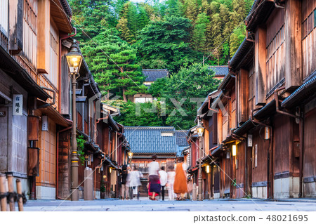 金澤東茶屋街晚景 48021695