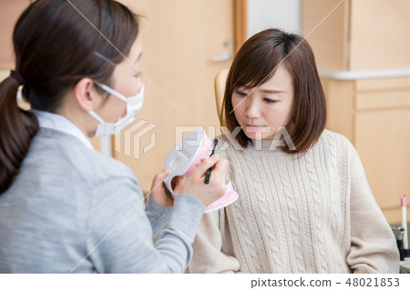 牙齒刷牙(前牙) 牙齒刷牙(前牙) 48021853