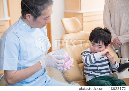 Children disliking dentists Children disliking dentists 48022172