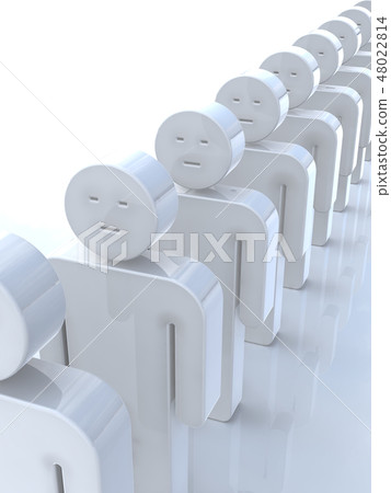 CG 3D插圖設計隊列人流行的多米諾骨牌一列訂單擁堵事件不滿 CG 3D插圖設計隊列人流行的多米諾骨牌一列訂單擁堵事件不滿 48022814