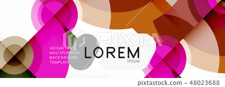 Circular vector abstract background Circular vector abstract background 48023688