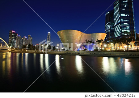 New Town, City, Songdo, Tribow 48024212